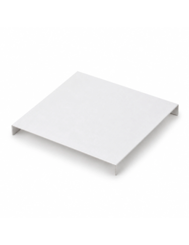 Fondino bianco in cartoncino 8x8x1 cm per scatole