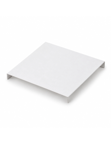 Fondino bianco in cartoncino 8x8x1 cm per scatole