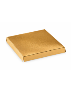 Fondino oro in cartoncino 10x10x1 cm per scatole