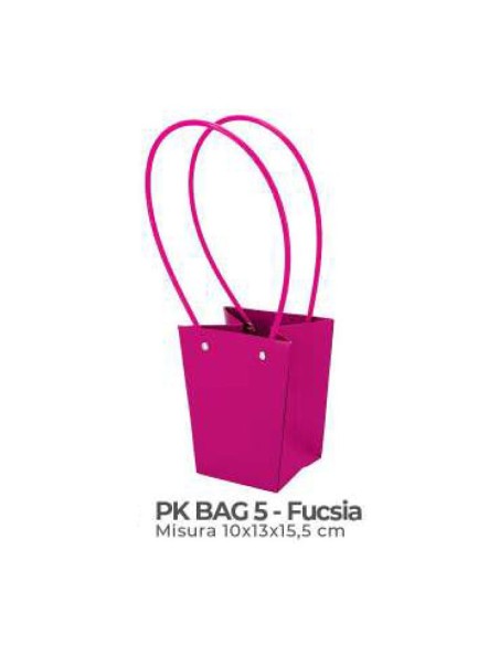 Shopper in cartone con manici 10x13x15