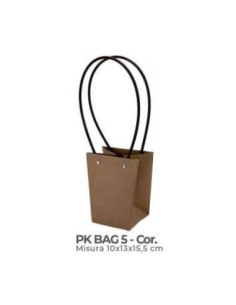 Shopper in cartone con manici 10x13x15