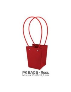 Shopper in cartone con manici 10x13x15