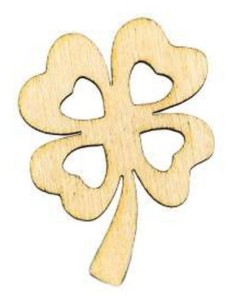 Applicazione in legno Quadrifoglio 3