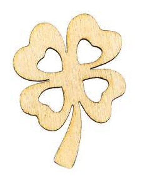 Applicazione in legno Quadrifoglio 3
