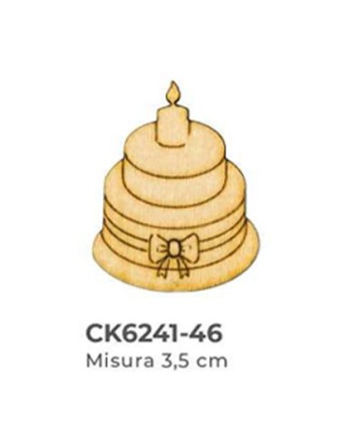Applicazione in legno Torta 3