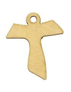 Applicazione in legno Tao 3x3 cm - naturale