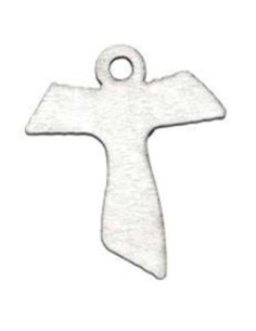 Applicazione in legno Tao 3x3 cm - bianco