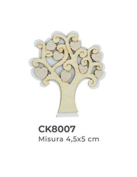 Applicazione in legno Albero della vita 4