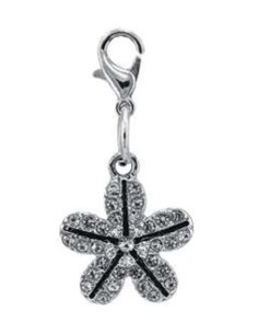 Applicazione in metallo Stella marina 2x2 cm - argento