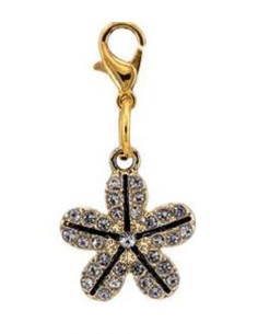 Applicazione in metallo Stella marina 2x2 cm - oro