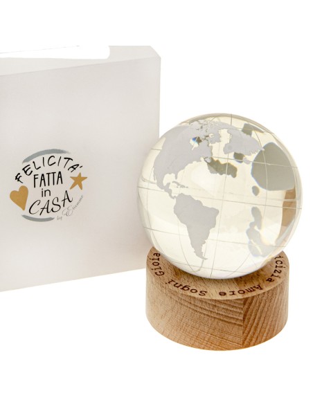 Sfera LED Globo Mondo / Viaggio | Ingrosso Bomboniere