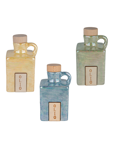 Oliera Shine Cubo in porcellana h 11,5 cm - Bomboniera Matrimonio | G3S