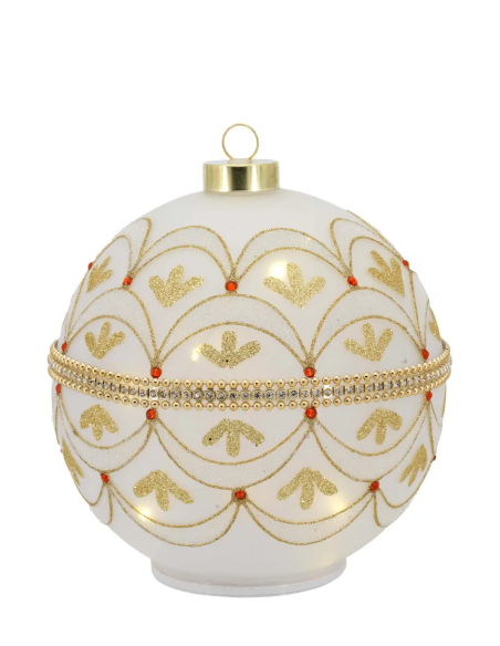 Sfera Natale girevole 18 x 19 cm N8714-05 | G3S Ingrosso
