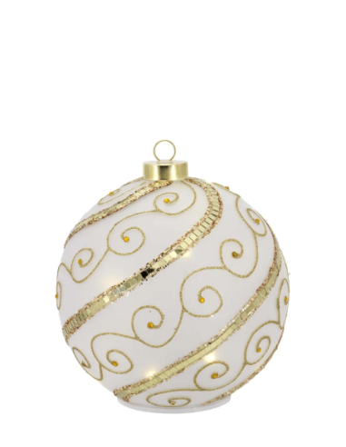 Sfera Natale girevole 15 x 16 cm N8714-07 | G3S Ingrosso