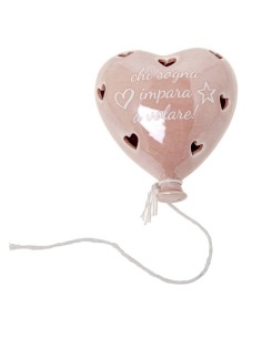 Lampada LED Volo Baby Palloncini Rosa - Bomboniere G3S
