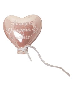 Magnete Volo Baby Palloncini Rosa - G3S