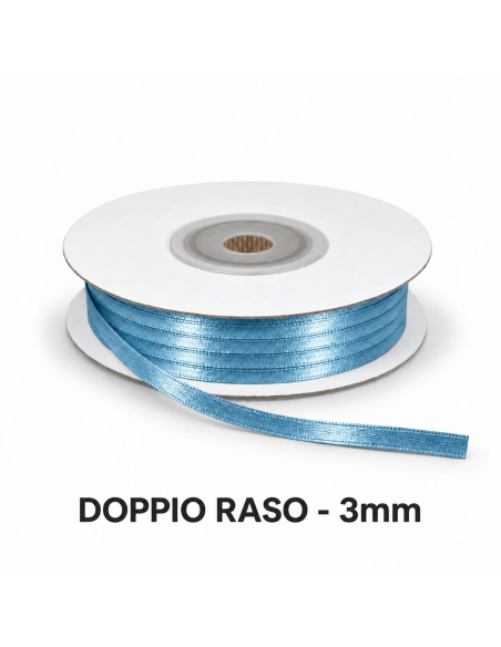 Nastro Doppio Raso 3 mm x 50 m - Avion - vista bobina