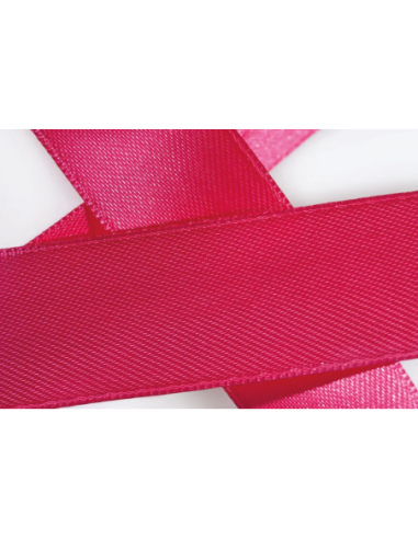 Nastro Doppio Raso 3 mm x 50 m - Fragola - dettaglio nastro Fragola