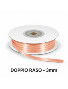 Nastro Doppio Raso 3 mm x 50 m - Pesca - vista bobina
