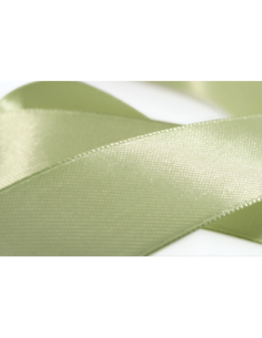 Nastro Doppio Raso 6 mm x 50 m - Verde Chiaro - vista bobina 2