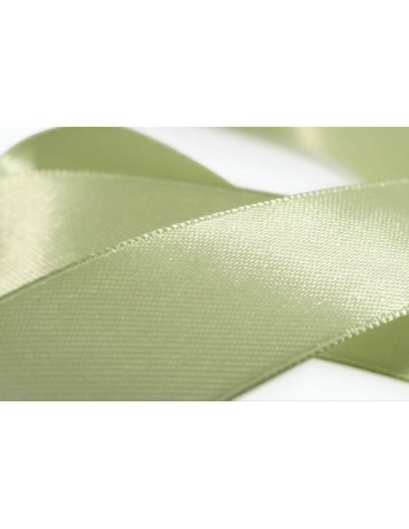 Nastro Doppio Raso 6 mm x 50 m - Verde Chiaro - dettaglio nastro Verde Chiaro