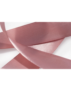 Nastro Doppio Raso 6 mm x 50 m - Rosa Antico - vista bobina 2