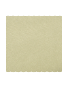 Velo Fata Quadrato Smerlato 24x24 cm - Panna | G3S Ingrosso