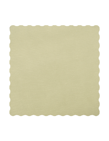 Velo Fata Quadrato Smerlato 24x24 cm - Panna | G3S Ingrosso