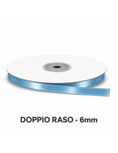 Nastro Doppio Raso 6 mm x 50 m - Avion - vista bobina