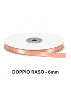 Nastro Doppio Raso 6 mm x 50 m - Pesca - vista bobina