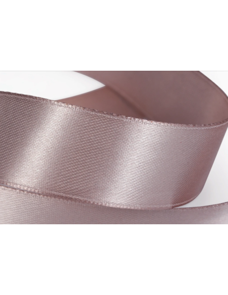 Nastro Doppio Raso 6 mm x 50 m - Cipria - dettaglio nastro Cipria