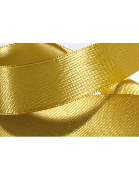 Nastro Doppio Raso 10 mm x 50 m - Oro - dettaglio nastro Oro