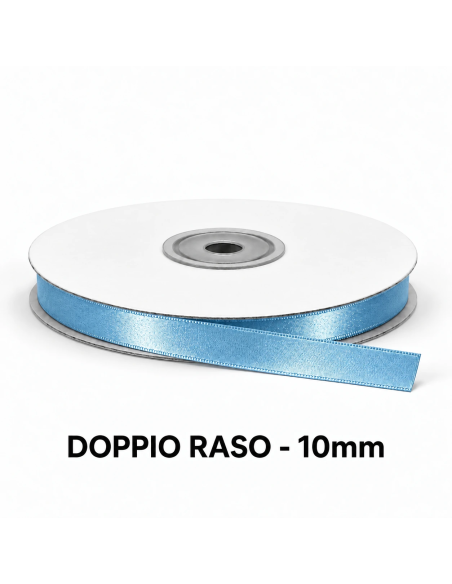 Nastro Doppio Raso 10 mm x 50 m - Avion - vista bobina