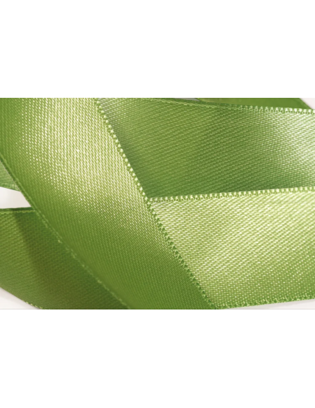 Nastro Doppio Raso 10 mm x 50 m - Verde Napoli - dettaglio nastro Verde Napoli
