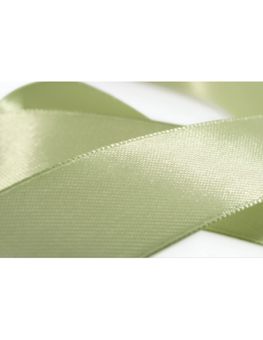 Nastro Doppio Raso 15 mm x 50 m - Verde Chiaro - dettaglio nastro Verde Chiaro