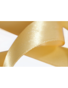 Nastro Doppio Raso 15 mm x 50 m - Crema Caldo - vista bobina 2
