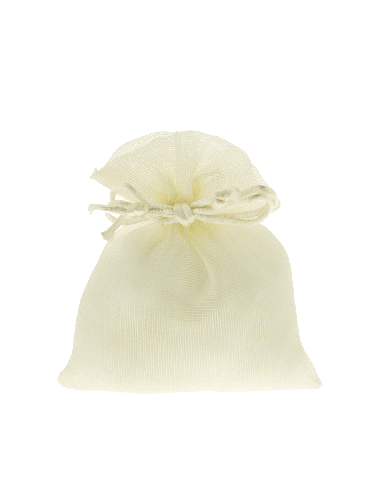 Sacchetto Zahra Candy Bag con Tirante 10x12 cm - Crema | G3S Ingrosso