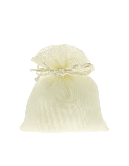 Sacchetto Zahra Candy Bag con Tirante 10x12 cm - Crema | G3S Ingrosso