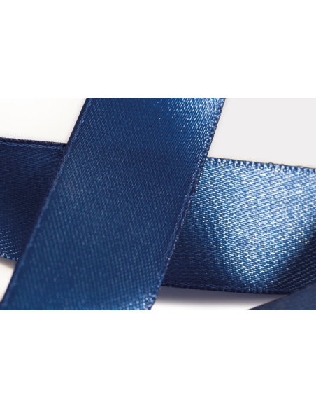 Nastro Doppio Raso 15 mm x 50 m - Blu - dettaglio nastro Blu