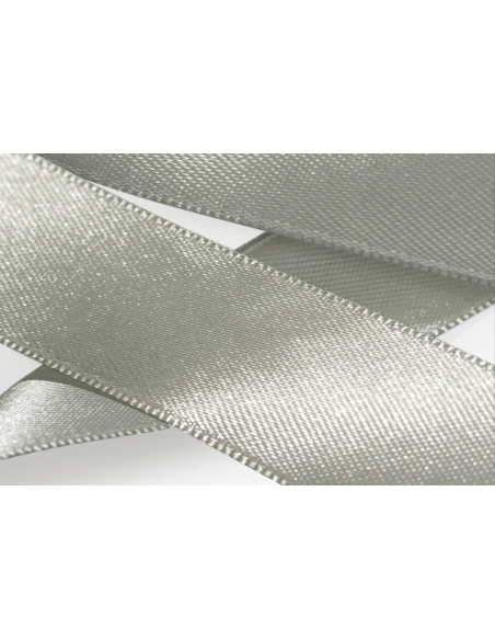 Nastro Doppio Raso 15 mm x 50 m - Argento - dettaglio nastro Argento