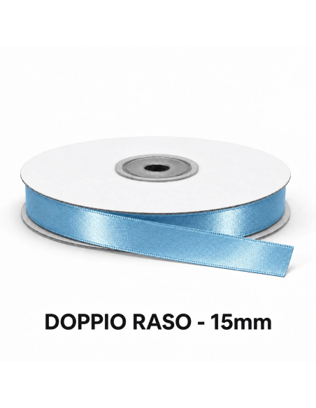Nastro Doppio Raso 15 mm x 50 m - Avion - vista bobina