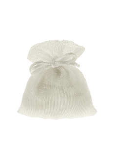 Sacchetto Zahra Candy Bag con Tirante 10x12 cm - Bianco | G3S Ingrosso