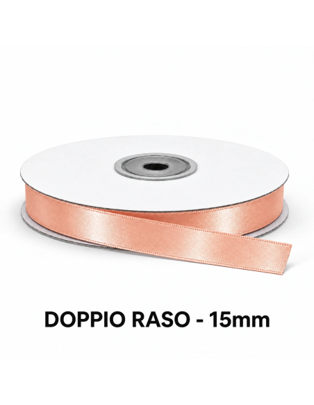 Nastro Doppio Raso 15 mm x 50 m - Pesca - vista bobina