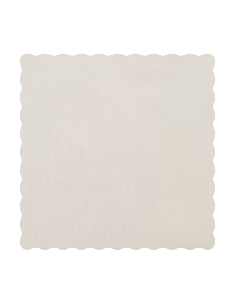Velo Fata Quadrato Smerlato 24x24 cm - Bianco | G3S Ingrosso