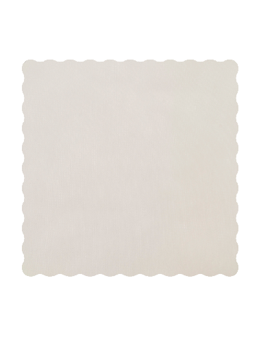 Velo Fata Quadrato Smerlato 24x24 cm - Bianco | G3S Ingrosso