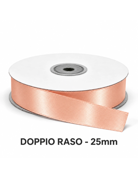 Nastro Doppio Raso 25 mm x 50 m - Pesca - vista bobina