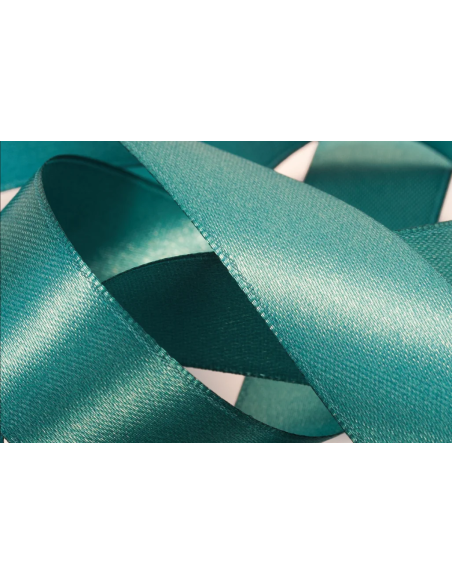 Nastro Doppio Raso 25 mm x 50 m - Ottanio - dettaglio nastro Ottanio