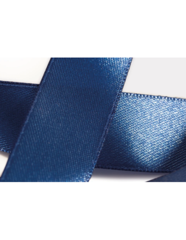 Nastro Doppio Raso 40 mm x 50 m - Blu - dettaglio nastro Blu