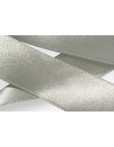 Nastro Doppio Raso 40 mm x 50 m - Argento - dettaglio nastro Argento