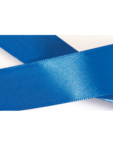 Nastro Doppio Raso 40 mm x 50 m - Bluette - dettaglio nastro Bluette
